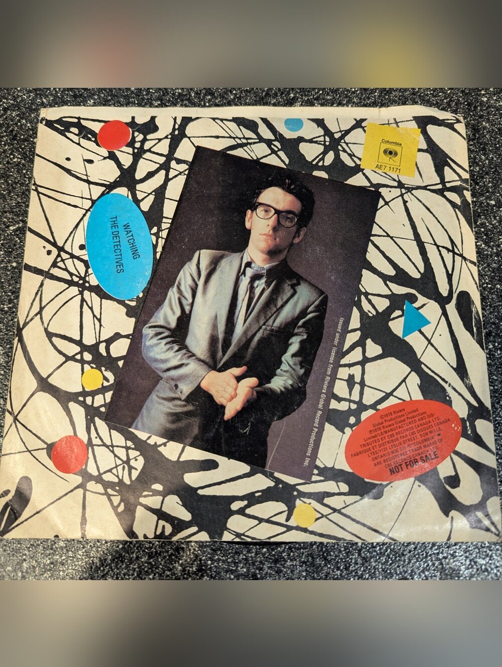45 RPM Received To At A Concert